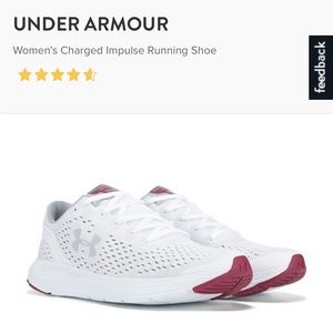 Under armour white sneaker